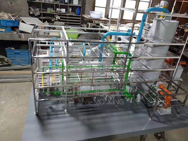 灵武县工业模型