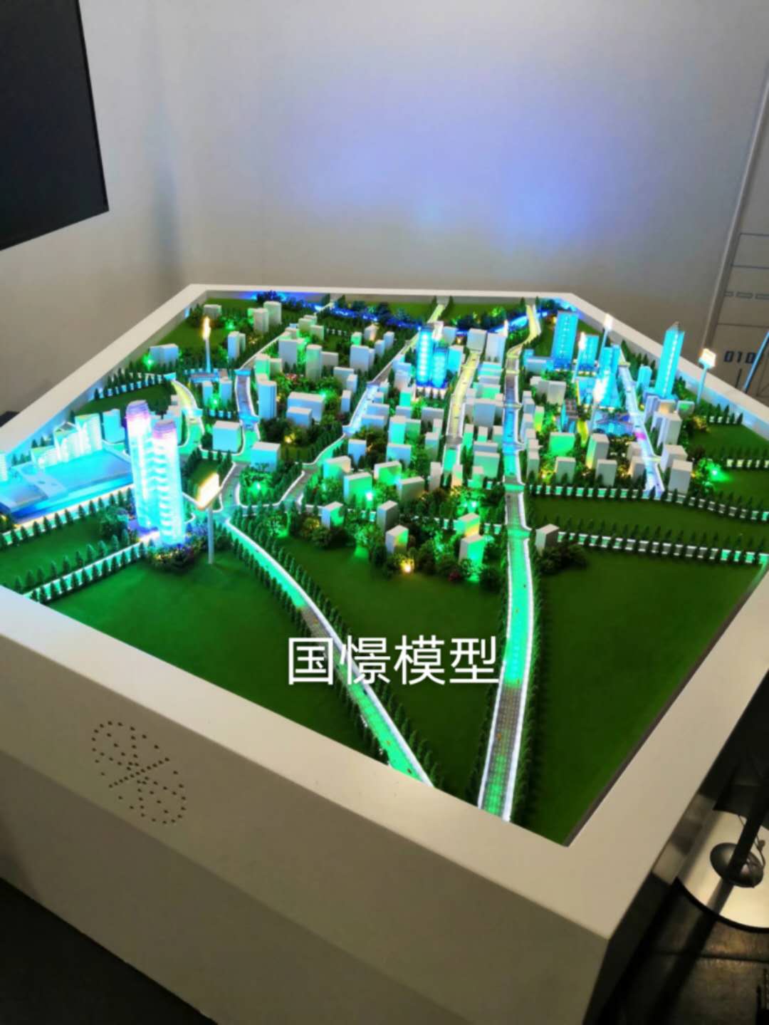 灵武县建筑模型