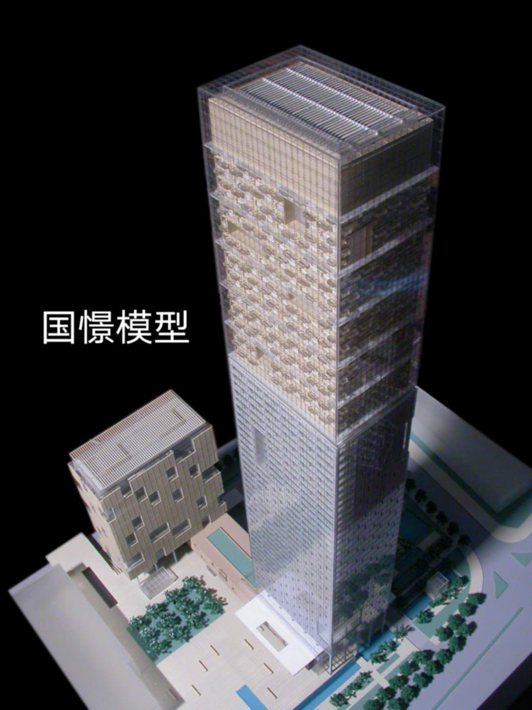 灵武县建筑模型
