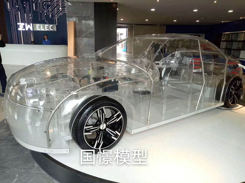 灵武县透明车模型