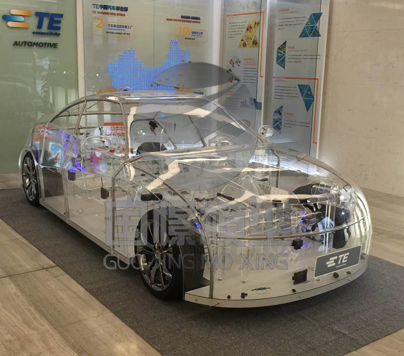 灵武县透明车模型
